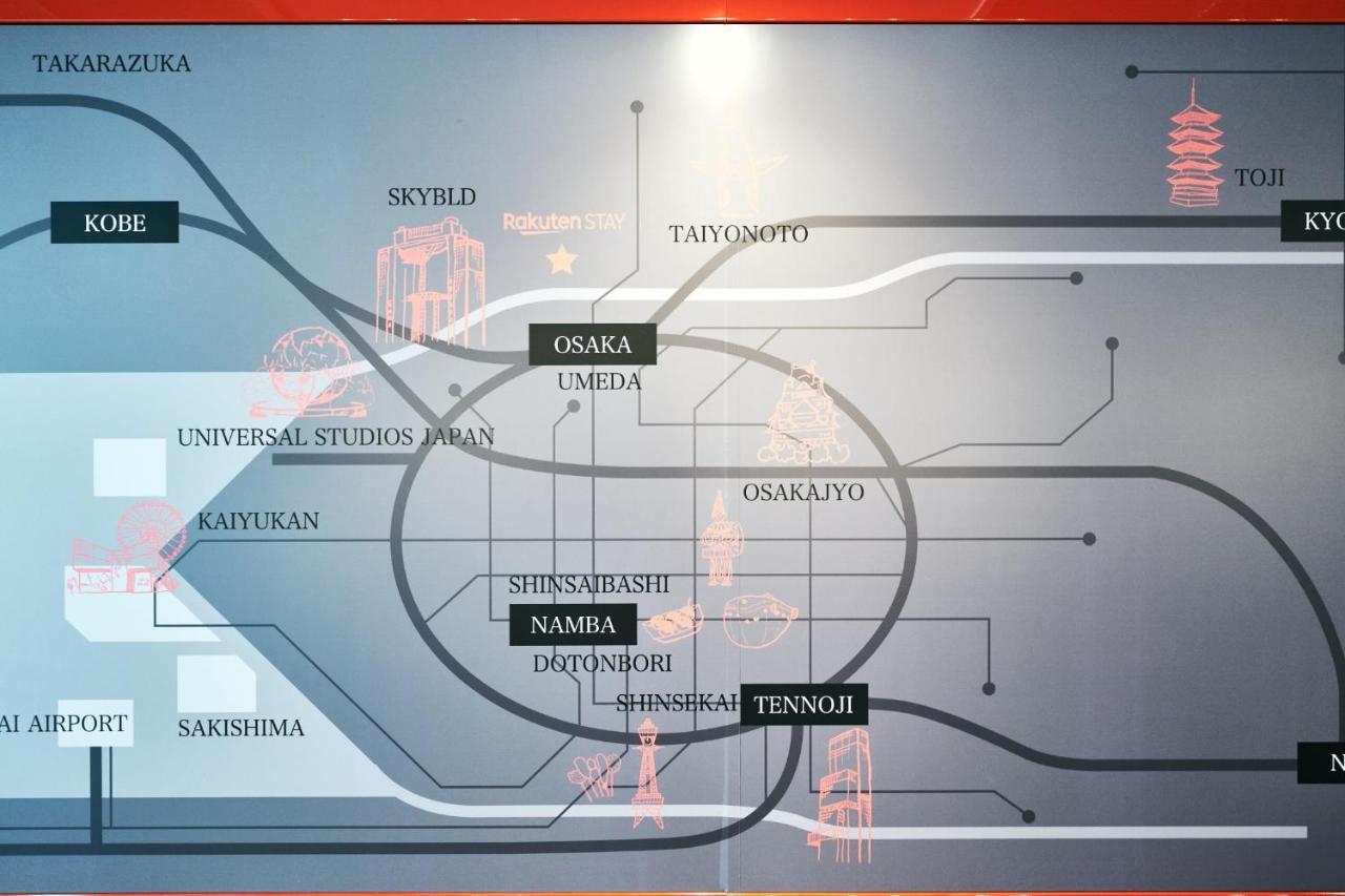 Rakuten Stay Osaka Station North Standard Fourth 외부 사진